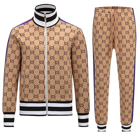 mens gucci tracksuit|cheap Gucci tracksuit men.